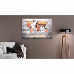 Tableau Cartes du monde World Map: New Directions - PD11482-120-80