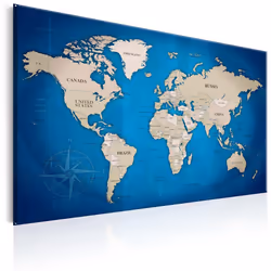 Planete Discount PD11491-120-80, Beige, Bleu, Panneaux MDF, 1200 mm, 20 mm, 800 mm