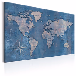 Planete Discount PD11496-120-80, Beige, Bleu, Panneaux MDF, 1200 mm, 20 mm, 800 mm