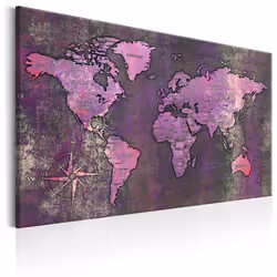 Planete Discount PD11497-120-80, Beige, Vert, Rose, Violet, Panneaux MDF, 1200 mm, 20 mm, 800 mm