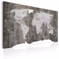 Planete Discount PD11502-60-40, Marron, Gris, Blanc, Panneaux MDF, 600 mm, 20 mm, 400 mm