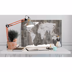 Tableau Cartes du monde World Map: Wooden World - PD11502-120-80