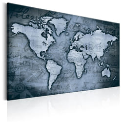 Tableau Cartes du monde Sapphire World - PD11506-120-80