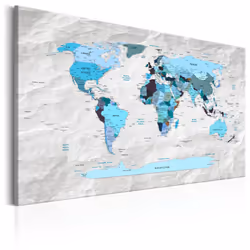 Planete Discount PD11509-120-80, Bleu, Gris, Blanc, Panneaux MDF, 1200 mm, 20 mm, 800 mm