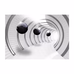 Papier peint intissé 3D et Perspective Futuristic Tunnel - PD12996-400-280
