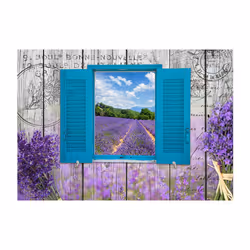 Papier peint intissé Vintage et Retro Lavender Recollection - PD15068-400-280