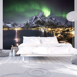 Papier peint intissé Paysages Aurora borealis - PD14559-400-280