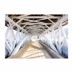 Papier peint intissé 3D et Perspective Old Bridge - PD12997-400-280