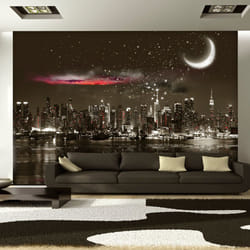 Papier peint intissé Ville et Architecture Starry Night Over NY - PD15018-400-280