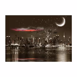 Papier peint intissé Ville et Architecture Starry Night Over NY - PD15018-400-280