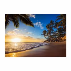 Papier peint intissé Paysages Tropical Beach - PD14571-400-280