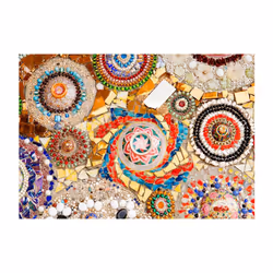 Papier peint intissé Fonds et Dessins Moroccan Mosaic - PD14123-400-280