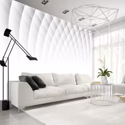 Planete Discount PD13223-100-70, Papier peint non tissé, Blanc, Blanc, 120 g/m², Structure of Light, 1000 mm