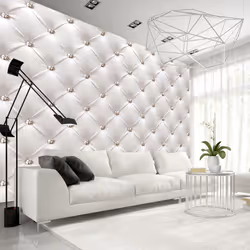 Planete Discount PD14132-100-70, Papier peint non tissé, Blanc, Blanc, White Elegance, 1000 mm, 50 cm