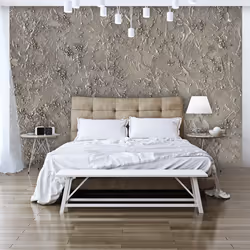 Planete Discount PD14134-400-280, Papier peint non tissé, Gris, Argent, Gris, Argent, Silver Serenade, 4000 mm, 50 cm