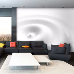 Planete Discount PD14138-400-280, Papier peint non tissé, Blanc, Blanc, White Swirl, 4000 mm, 50 cm