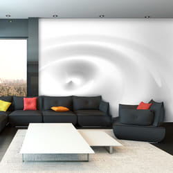 Papier peint intissé Fonds et Dessins White Swirl - PD14138-400-280