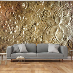 Planete Discount PD14139-100-70 papier-peint Papier peint non tissé Or