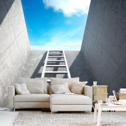 Papier peint intissé 3D et Perspective Escape to the Sky - PD13001-400-280
