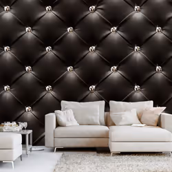 Planete Discount PD14141-400-280, Papier peint non tissé, Noir, Noir, Empire du style, 4000 mm, 50 cm