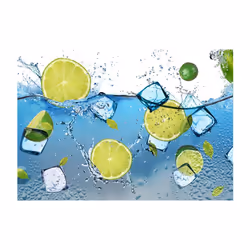Papier peint intissé Motifs de cuisine Refreshing lemonade - PD14232-400-280