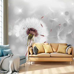 Planete Discount PD13752-100-70 papier-peint Papier peint non tissé Gris, Blanc