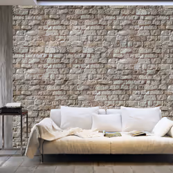 Planete Discount PD14147-400-280, Papier peint non tissé, Beige, Gris, Beige, Gris, Réalité, 4000 mm, 50 cm