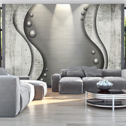 Planete Discount PD13233-300-210 papier-peint Papier peint non tissé Gris