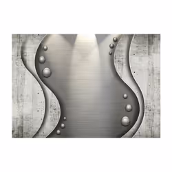 Planete Discount PD13233-300-210 papier-peint Papier peint non tissé Gris