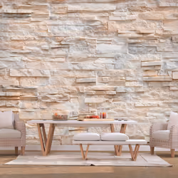 Planete Discount PD14151-100-70, Papier peint non tissé, Beige, Crème, Crème, Beige, Raffinement de pierre, 1000 mm, 50 cm