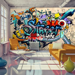 Papier peint intissé Street art Street Life - PD14752-400-280