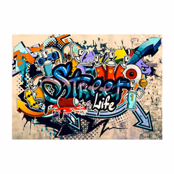 Papier peint intissé Street art Street Life - PD14752-400-280