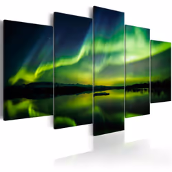 Planete Discount PD9825-200-100, Paysage marin, Noir, Bleu, Vert, Panneaux MDF, 2000 mm, 20 mm, 1000 mm