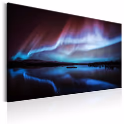 Planete Discount PD9827-120-80, Paysage marin, Noir, Bleu, Vert, Rose, Panneaux MDF, 1200 mm, 20 mm, 800 mm