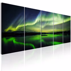 Planete Discount PD9833-225-90, Paysage marin, Noir, Bleu, Vert, Panneaux MDF, 2250 mm, 20 mm, 900 mm