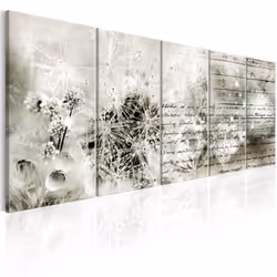Planete Discount PD8684-225-90, Fleurs et plantes, Beige, Noir, Blanc, Panneaux MDF, 2250 mm, 20 mm, 900 mm