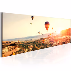 Planete Discount PD9841-150-50, Montagne, Bleu, Vert, Orange, Jaune, Panneaux MDF, 1500 mm, 20 mm, 500 mm