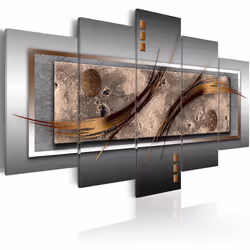 Planete Discount PD8697-200-100, Beige, Marron, Gris, Blanc, Panneaux MDF, 2000 mm, 20 mm, 1000 mm