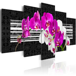 Tableau Fleurs Modest orchids - PD11061-200-100