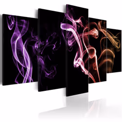 Planete Discount PD8724-200-100, Moderne, Beige, Noir, Rose, Violet, Panneaux MDF, 2000 mm, 20 mm, 1000 mm