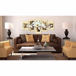Tableau Fleurs Texture et magnolia - PD11069-200-100