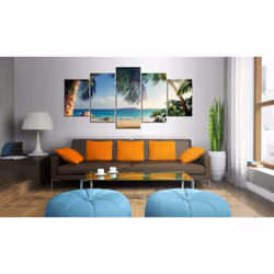 Tableau Under palm trees - PD9857-200-100