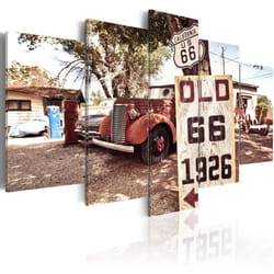 Tableau Vintage California - vintage style - PD12325-200-100