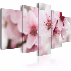 Planete Discount PD11078-200-100, Fleurs variées, Gris, Rose, Violet, Blanc, Panneaux MDF, 2000 mm, 1000 mm