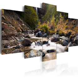 Tableau Cascade dans la nature vierge - PD9862-200-100