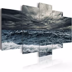 Planete Discount PD9865-200-100, Paysage marin, Bleu, Gris, Panneaux MDF, 2000 mm, 20 mm, 1000 mm