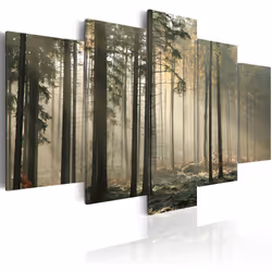 Planete Discount PD9871-100-50, Forêt, Marron, Vert, Gris, Panneaux MDF, 1000 mm, 20 mm, 500 mm