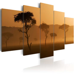 Tableau Tableau africain et ethnique Savane dans le brouillard - PD11997-200-100