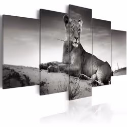 Planete Discount PD8204-200-100, Chats, Noir, Blanc, Panneaux MDF, 2000 mm, 20 mm, 1000 mm