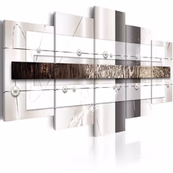 Planete Discount PD8730-200-100, Noirs et blancs, Marron, Blanc, Panneaux MDF, 2000 mm, 20 mm, 1000 mm